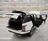[LCD] 1:18 Land Rover 2020 Range Rover SVA White Model Car Die-Cast