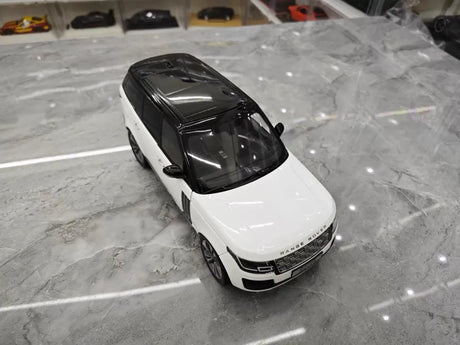[LCD] 1:18 Land Rover 2020 Range Rover SVA White Model Car Die-Cast