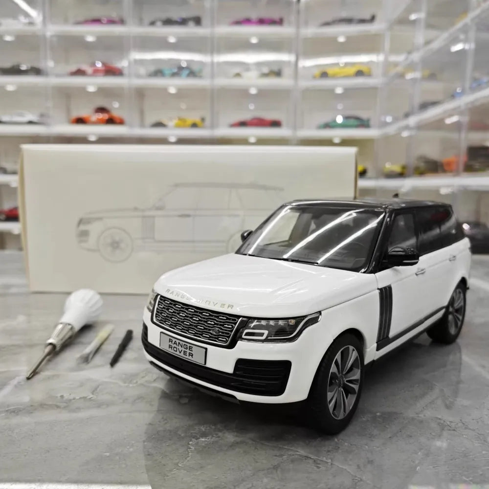 [LCD] 1:18 Land Rover 2020 Range Rover SVA White Model Car Die-Cast