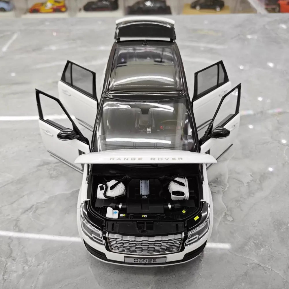 [LCD] 1:18 Land Rover 2020 Range Rover SVA bianco modellino di auto Die-Cast