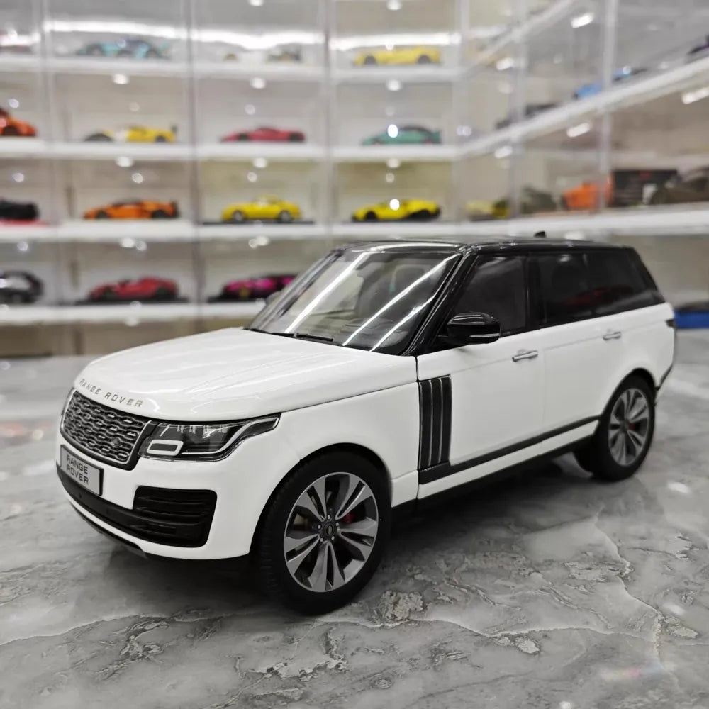 [LCD] 1:18 Land Rover 2020 Range Rover SVA White Model Car Die-Cast