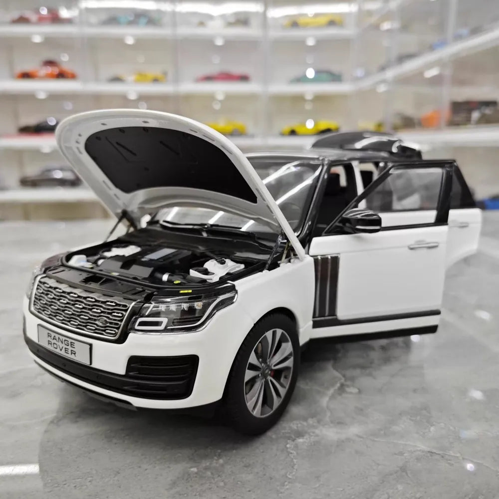 [LCD] 1:18 Land Rover 2020 Range Rover SVA bianco modellino di auto Die-Cast