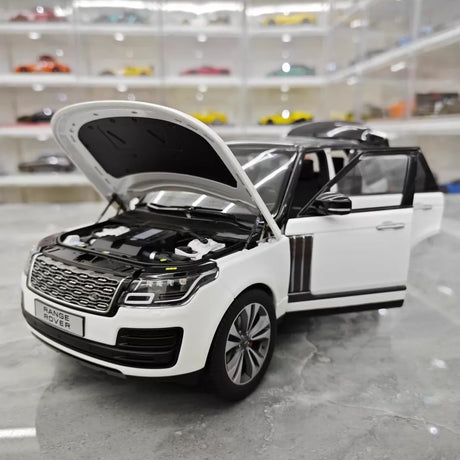 [LCD] 1:18 Land Rover 2020 Range Rover SVA White Model Car Die-Cast