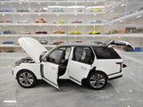 [LCD] 1:18 Land Rover 2020 Range Rover SVA White Model Car Die-Cast
