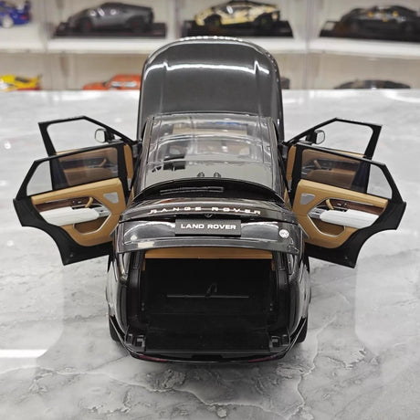[LCD] 1:18 Land Rover 2022 Range Rover SV Black Model Car Die-Cast