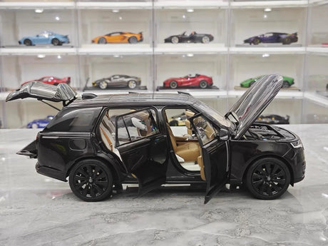 [LCD] 1:18 Land Rover 2022 Range Rover SV Black Model Car Die-Cast
