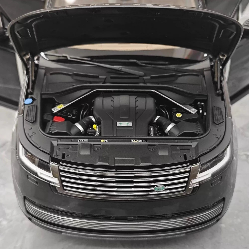 [LCD] 1:18 Land Rover 2022 Range Rover SV Black Model Car Die-Cast