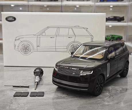 [LCD] 1:18 Land Rover 2022 Range Rover SV Black Model Car Die-Cast