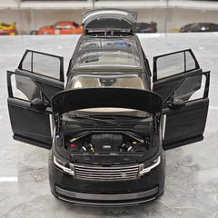 [LCD] 1:18 Land Rover 2022 Range Rover SV Black Model Car Die-Cast