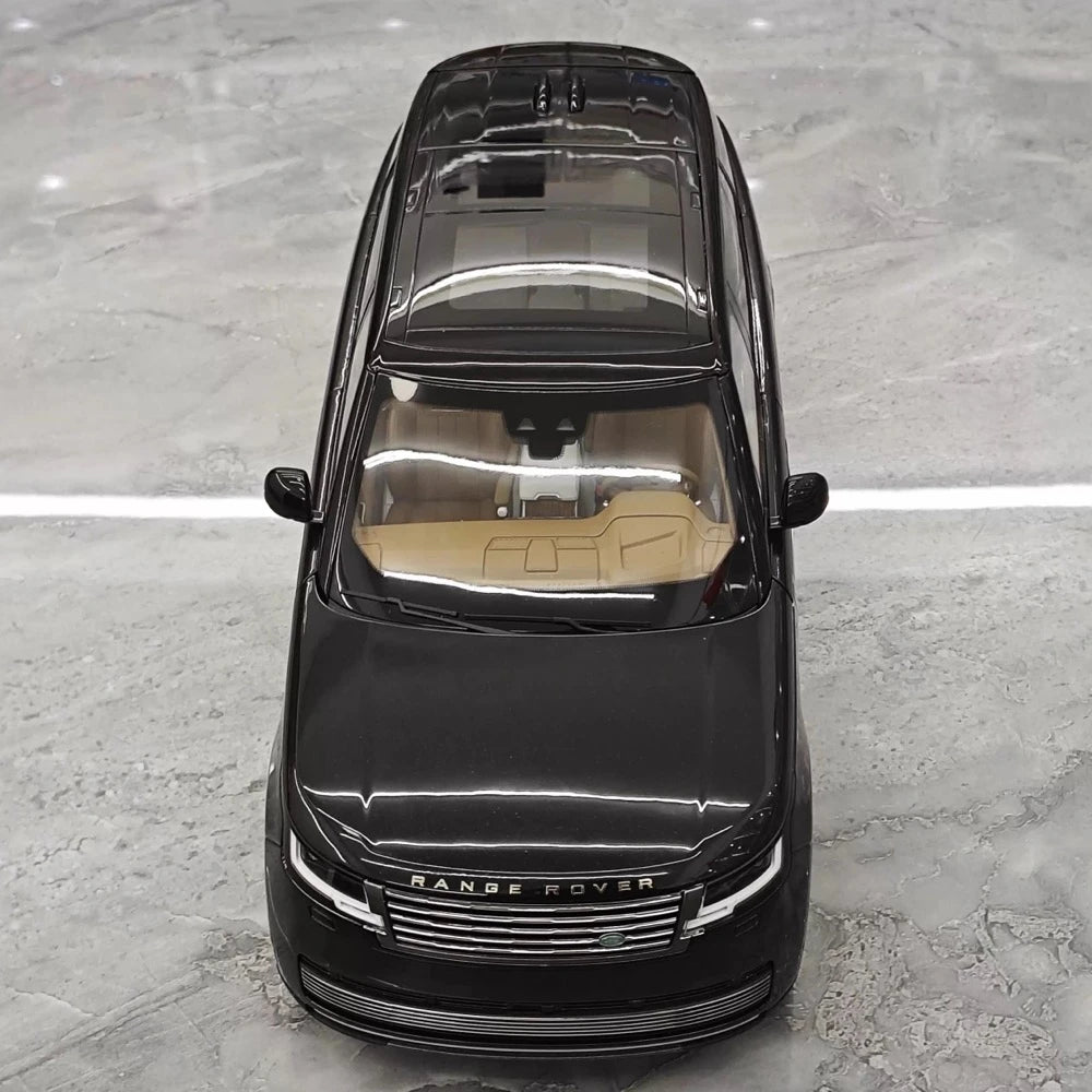[LCD] 1:18 Land Rover 2022 Range Rover SV Black Model Car Die-Cast