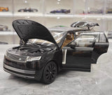 [LCD] 1:18 Land Rover 2022 Range Rover SV Black Model Car Die-Cast