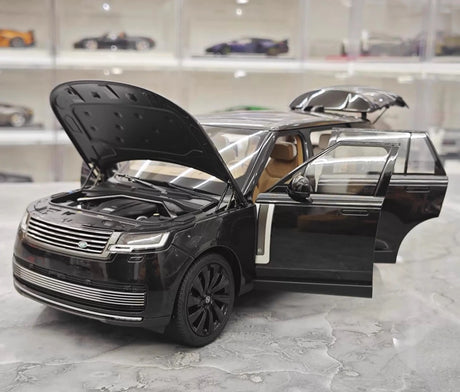 [LCD] 1:18 Land Rover 2022 Range Rover SV Black Model Car Die-Cast
