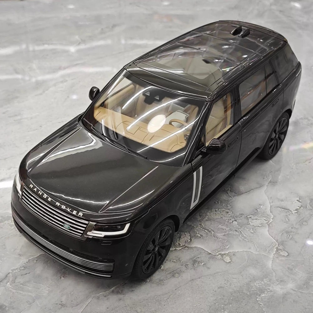 [LCD] 1:18 Land Rover 2022 Range Rover SV Black Model Car Die-Cast