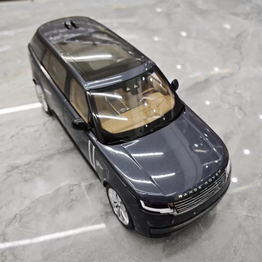 [LCD] 1:18 Land Rover 2022 Range Rover SV Blue Model Car Die-Cast