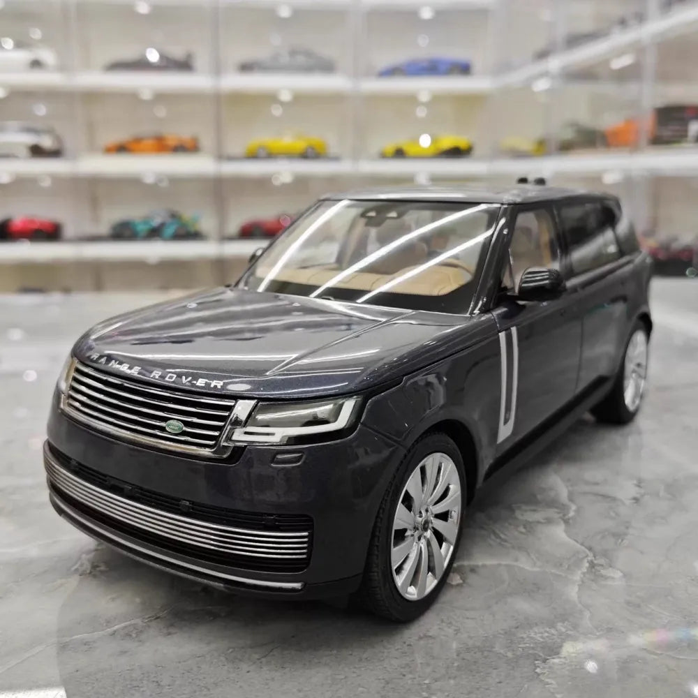 [LCD] 1:18 Land Rover 2022 Range Rover SV Blue Model Car Die-Cast
