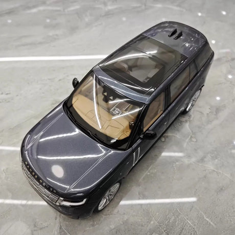 [LCD] 1:18 Land Rover 2022 Range Rover SV Blue Model Car Die-Cast