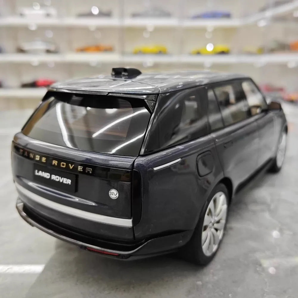 [LCD] 1:18 Land Rover 2022 Range Rover SV Blue Model Car Die-Cast