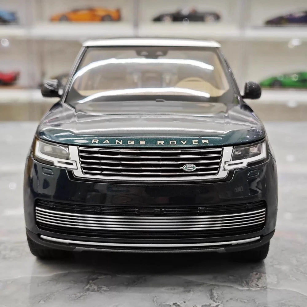 [LCD] 1:18 Land Rover 2022 Range Rover SV Green Model Car Die-Cast