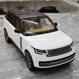[LCD] 1:18 Land Rover 2022 Range Rover SV vit modellbil Die-Cast