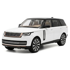 [LCD] 1:18 Land Rover 2022 Range Rover SV vit modellbil Die-Cast
