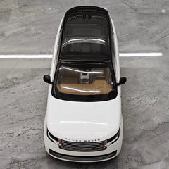 [LCD] 1:18 Land Rover 2022 Range Rover SV White Model Car Die-Cast