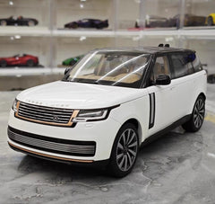 [LCD] 1:18 Land Rover 2022 Range Rover SV White Model Car Die-Cast