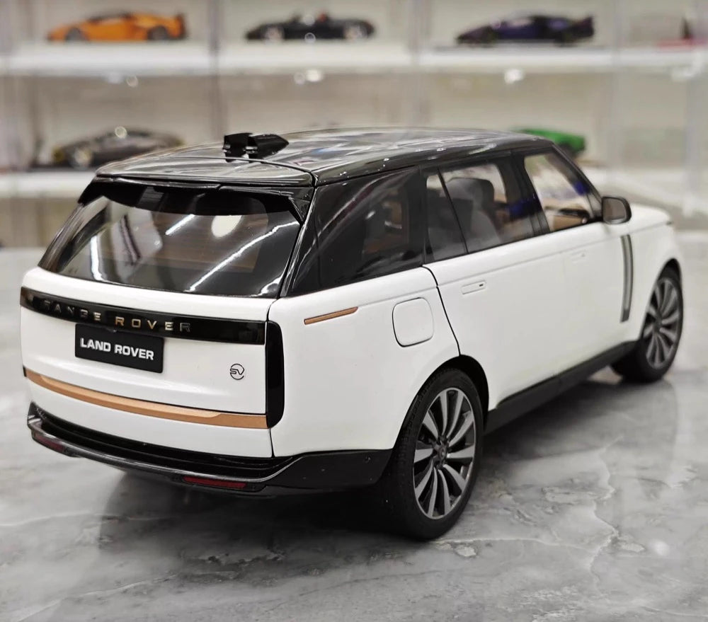 [LCD] 1:18 Land Rover 2022 Range Rover SV White Model Car Die-Cast