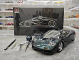 [LCD] 1:18 McLaren 1995 F1 XP5 vert voiture miniature Die-Cast
