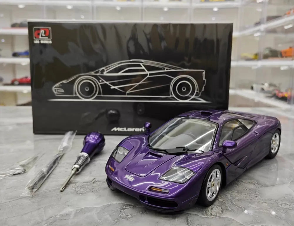 [LCD] 1:18 McLaren 1995 F1 XP5 Purple Model Car Die-Cast