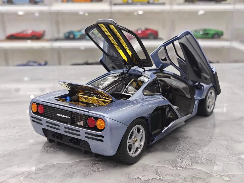[LCD] 1:18 McLaren 1995 F1 XP5 Blue Model Car Die-Cast