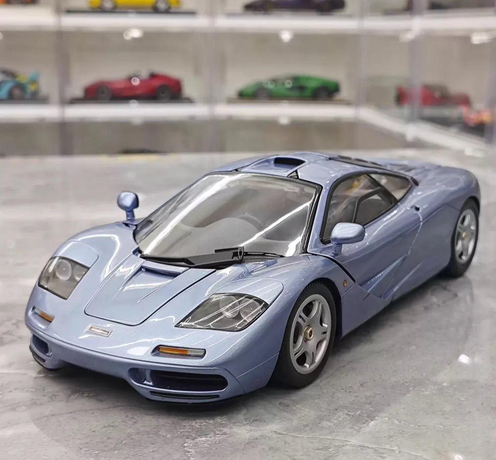 [LCD] 1:18 McLaren 1995 F1 XP5 Blue Model Car Die-Cast