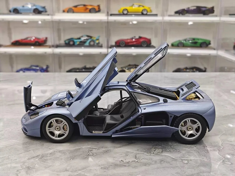 [LCD] 1:18 McLaren 1995 F1 XP5 Blue Model Car Die-Cast