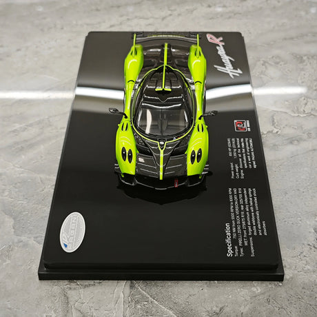 LCD Pagani 2021 Huayra R Green 1:43 – Keräilyesineitä valumalleja
