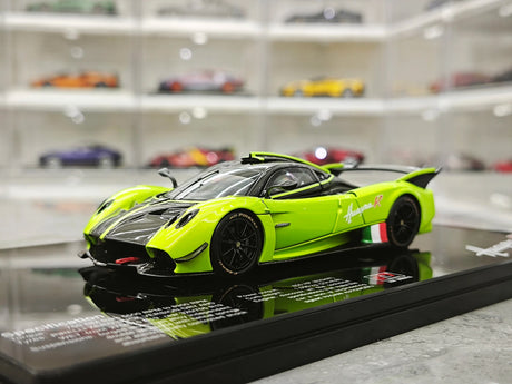 LCD Pagani 2021 Huayra R Green 1:43 – Keräilyesineitä valumalleja