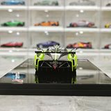 LCD Pagani 2021 Huayra R Green 1:43 – Kolekcjonarski model odlewany