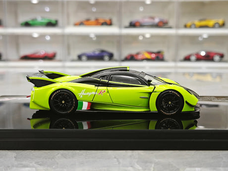 LCD Pagani 2021 Huayra R Green 1:43 – Keräilyesineitä valumalleja