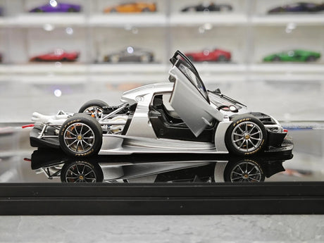 LCD Pagani 2021 Huayra R Silver 1:43 – Keräilyesine valuvalumalli
