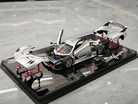 LCD Pagani 2021 Huayra R Silver 1:43 – Keräilyesine valuvalumalli