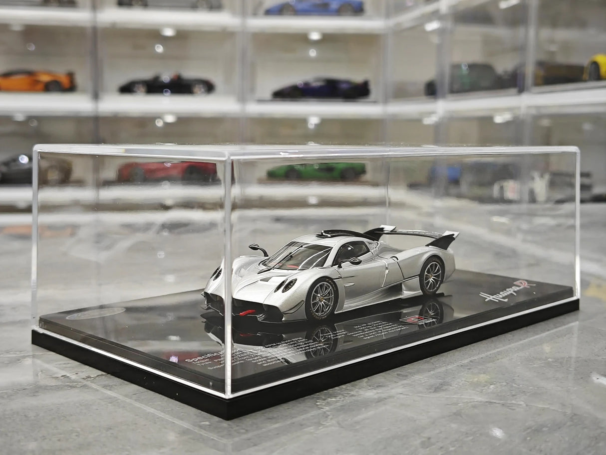 LCD Pagani 2021 Huayra R 실버 1:43 – 수집용 다이캐스트 모델 다이캐스트