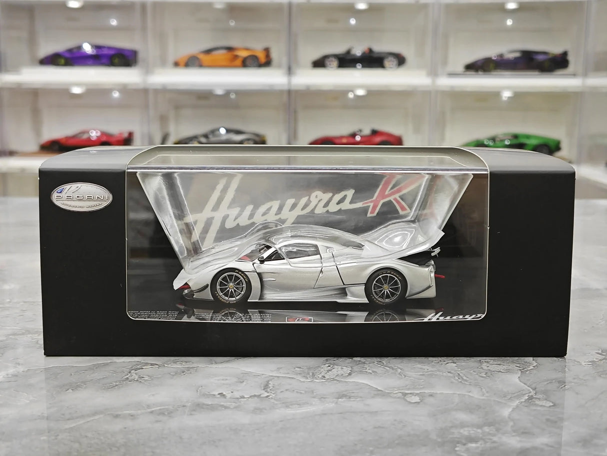 LCD Pagani 2021 Huayra R 실버 1:43 – 수집용 다이캐스트 모델 다이캐스트