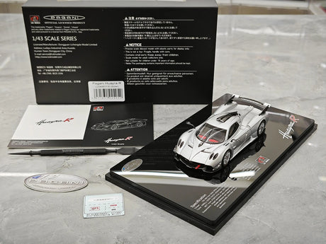 LCD Pagani 2021 Huayra R Silver 1:43 – Keräilyesine valuvalumalli