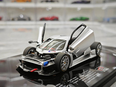 LCD Pagani 2021 Huayra R Silver 1:43 – Keräilyesine valuvalumalli