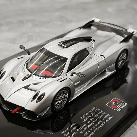 LCD Pagani 2021 Huayra R Silver 1:43 – Keräilyesine valuvalumalli