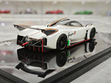 LCD Pagani 2021 Huayra R White 1:43 – コレクターズル・ダイキャストモデル ダイキャスト