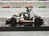 LCD Pagani 2021 Huayra R White 1:43 – コレクターズル・ダイキャストモデル ダイキャスト