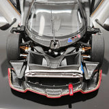 LCD Pagani 2021 Huayra R White 1:43 – コレクターズル・ダイキャストモデル ダイキャスト