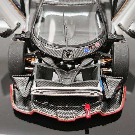LCD Pagani 2021 Huayra R White 1:43 – Keräilyesineitä valuvalumalli
