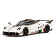 LCD Pagani 2021 Huayra R White 1:43 – コレクターズル・ダイキャストモデル ダイキャスト