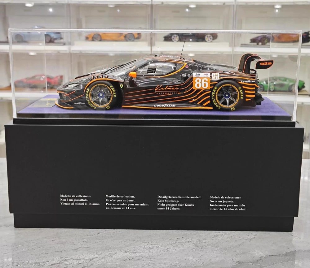 [Looksmart] 1:18 Ferrari 2024 296 GT3 GR Le Mans #86 Model Car Resin