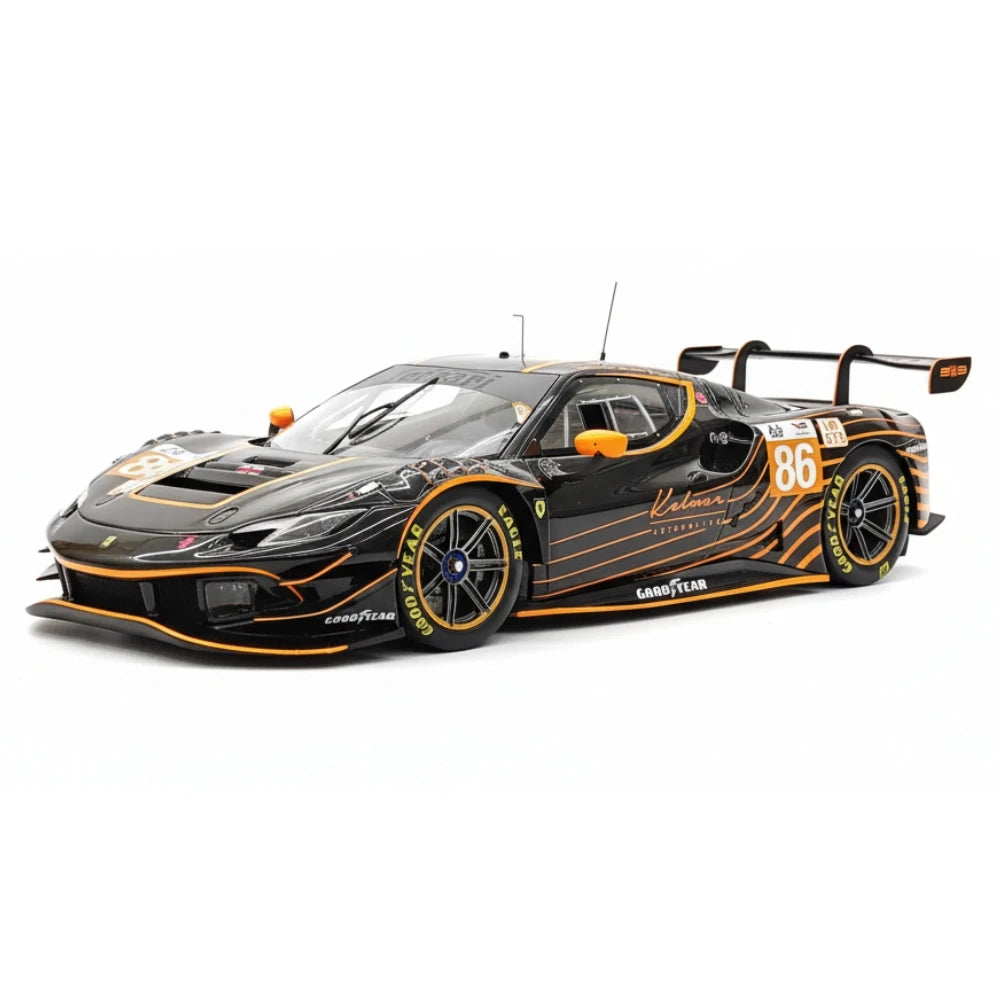 [Looksmart] 1:18 Ferrari 2024 296 GT3 GR Le Mans #86 Model Car Resin